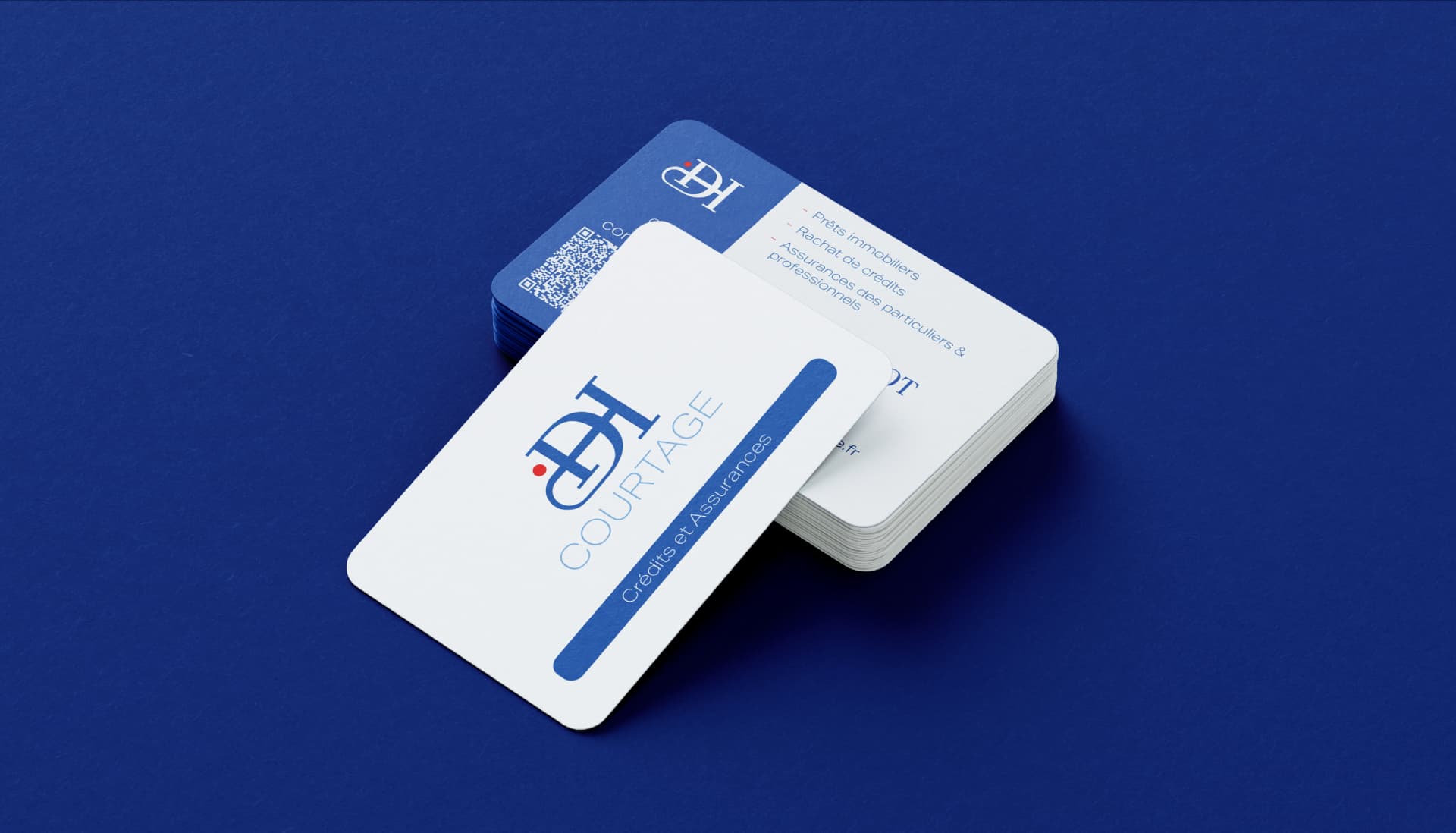 Cartes de visite DH Courtage